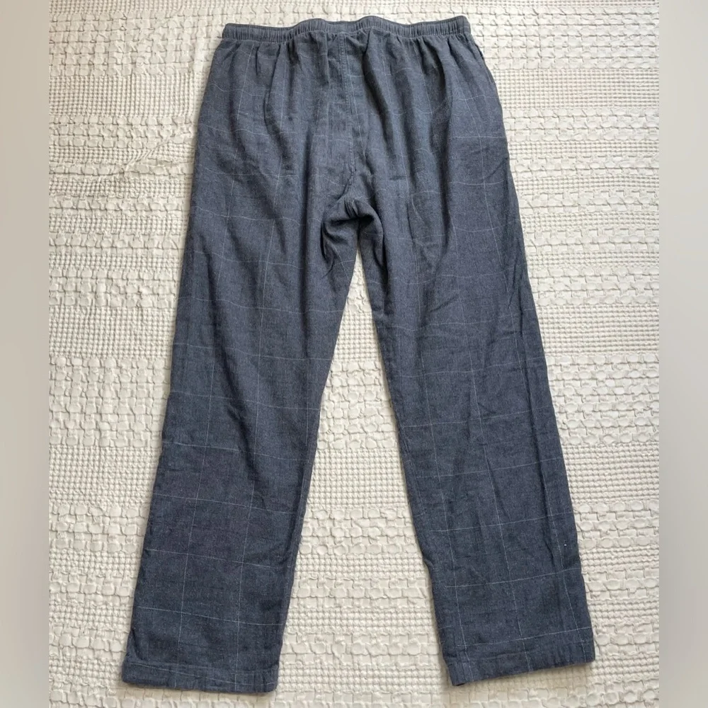 Polo Ralph Lauren‎ Pajama Pants Sleepwear Gray Grid Flannel XL